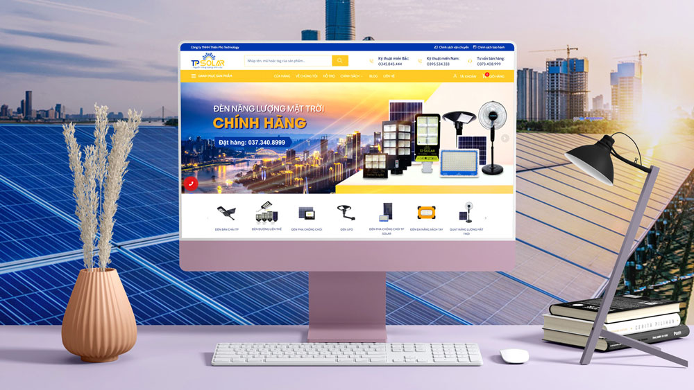 Website-TP-Solar attachment media library